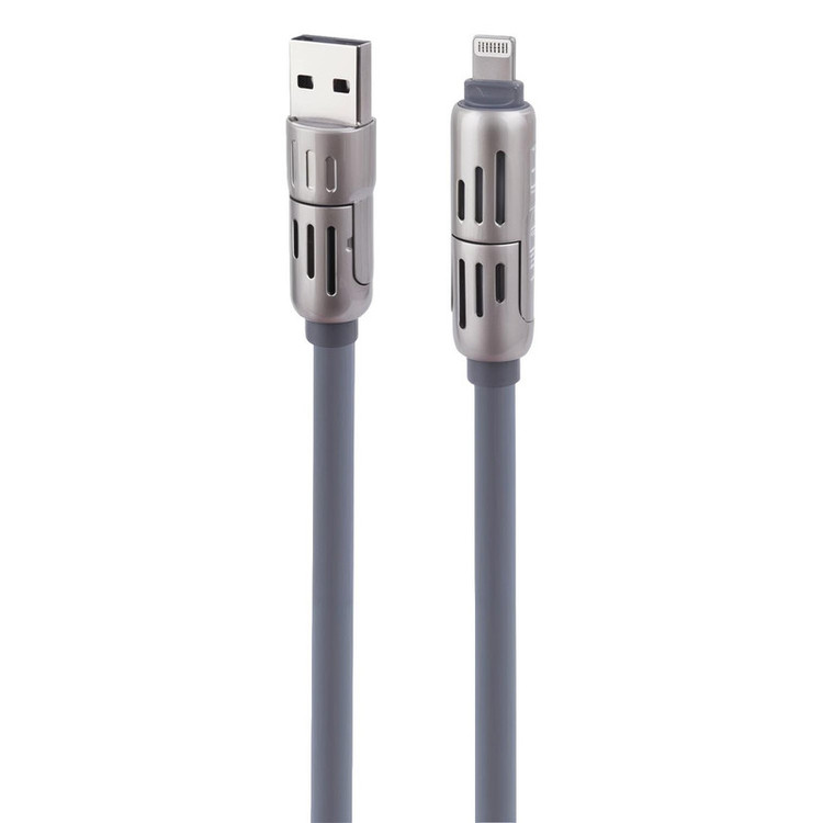 کابل شارژ چندکاره فست شارژ 240 وات ارلدام EC-IC02 طول 1.2 متر