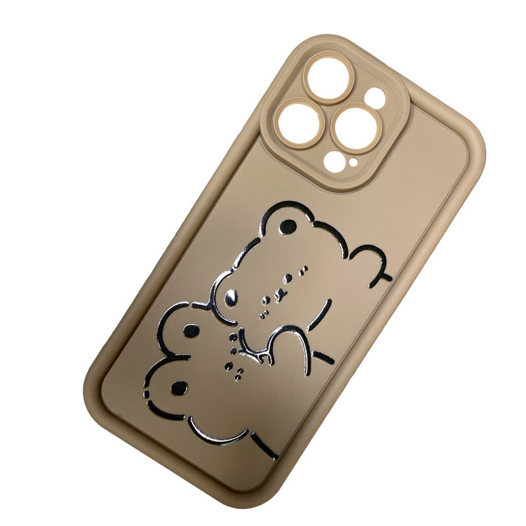 کاور مدل SLCN2 طرح دو خرس مهربان مناسب برای گوشی موبایل اپل iphone 14 max
