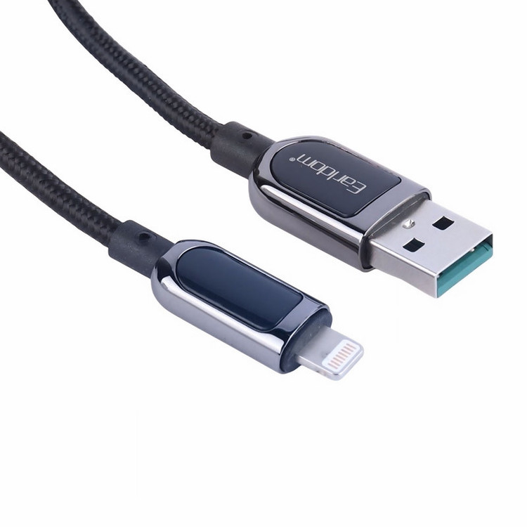 کابل تبدیل USB به لایتنیگ ارلدام مدل EC-147i طول 1 متر