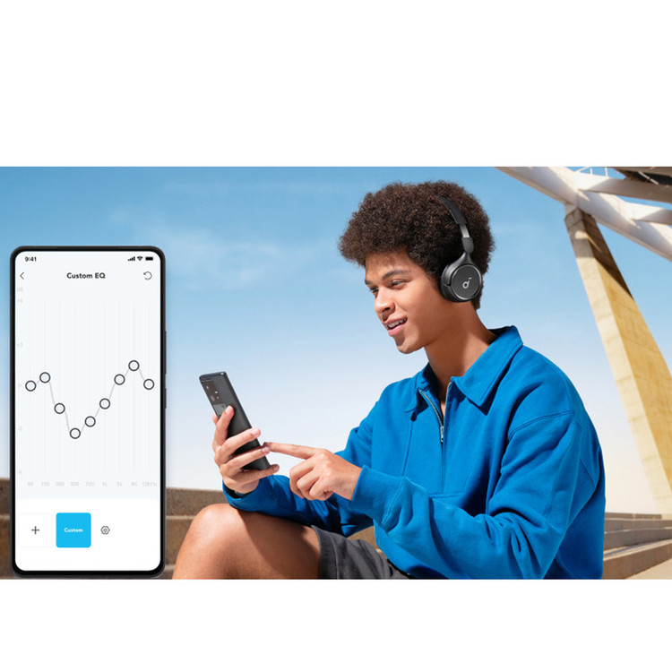 هدفون بلوتوثی انکر مدل Soundcore H30i صد در صد اورجینال با فاکتور رسمی