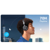 هدفون بلوتوثی انکر مدل Soundcore H30i صد در صد اورجینال با فاکتور رسمی